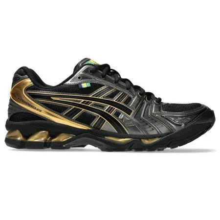 GEL-Kayano 14 Senna - Unissex - Preto com Dourado
