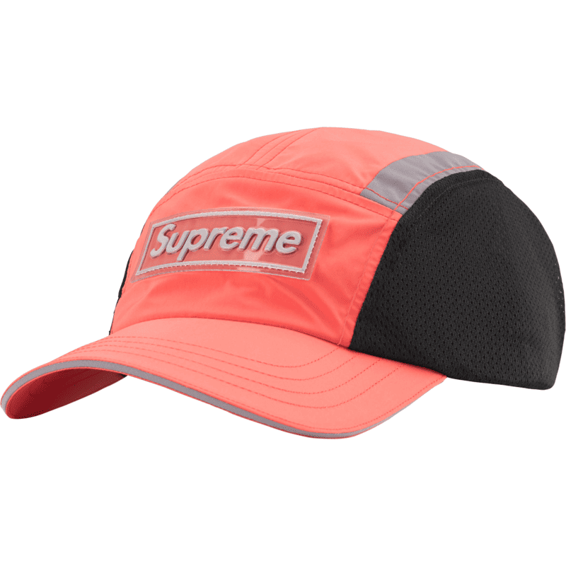Boné Supreme Side Mesh Camp Cap 'Coral' (Reflective)