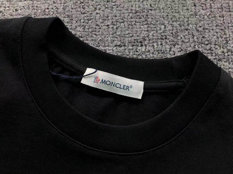 Camiseta Moncler Logo Preta