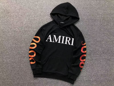 Moletom Amiri Snake Logo Preto