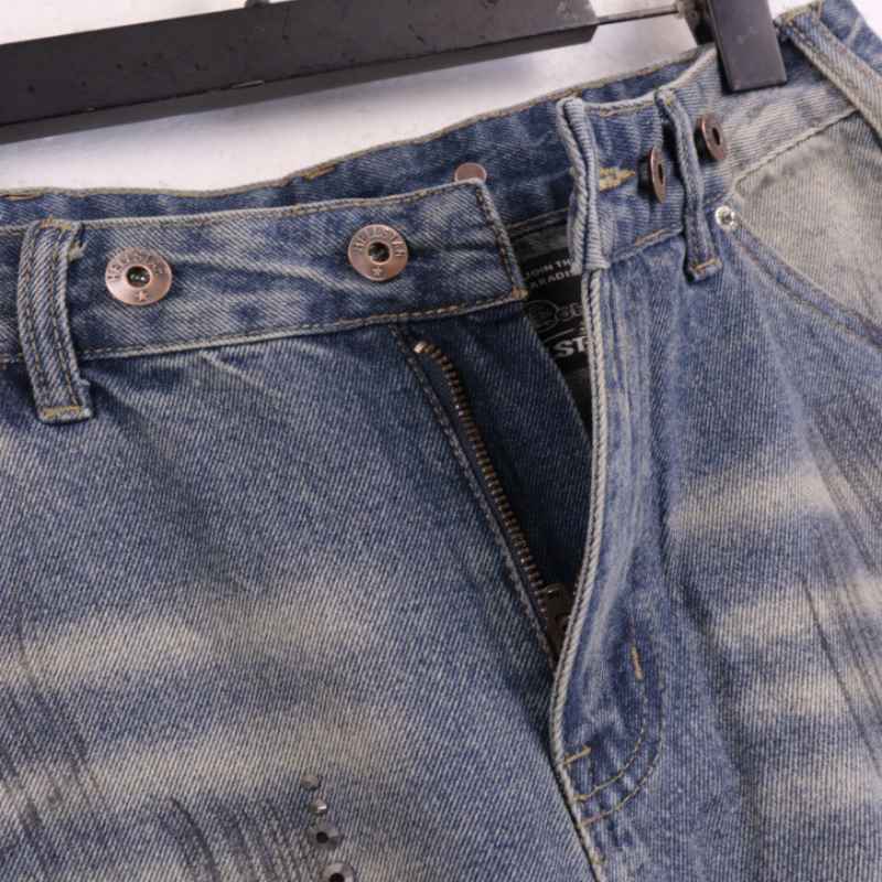 Bermuda Hellstar Denim Diamonds