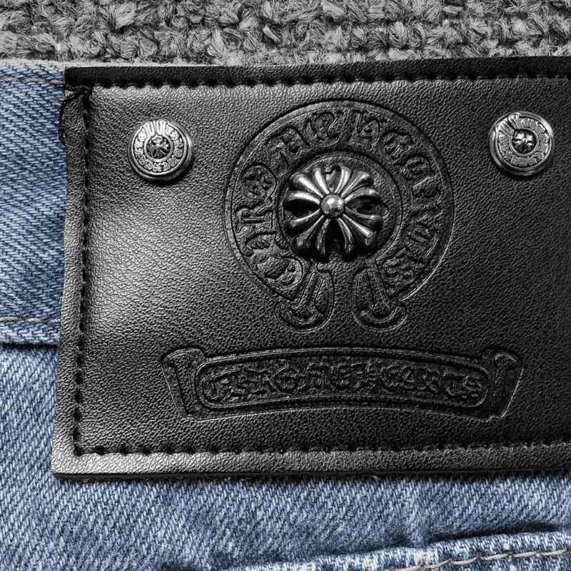 Calça Chrome Hearts Jeans Cross
