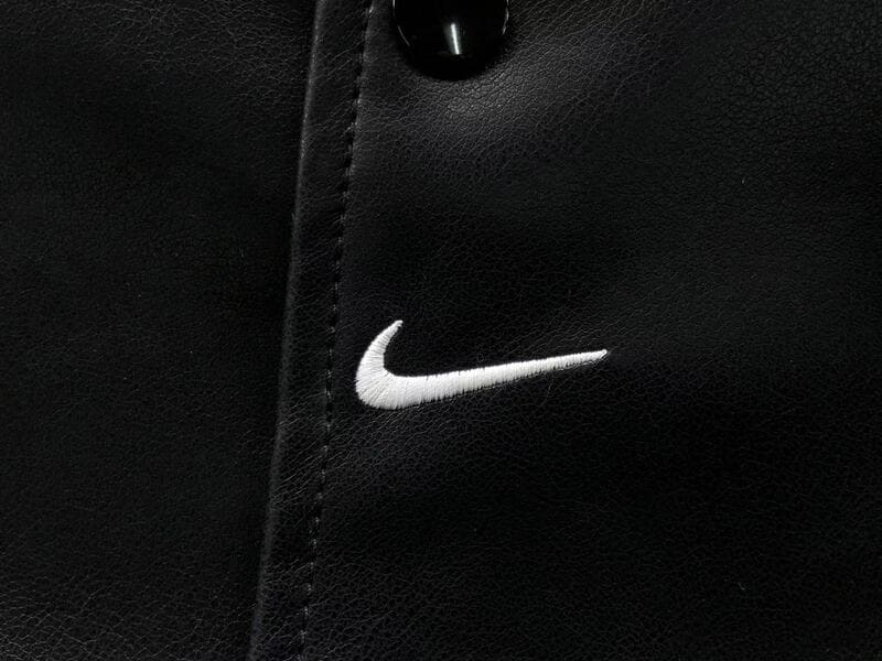 Jaqueta Supreme x Nike Varsity Preta