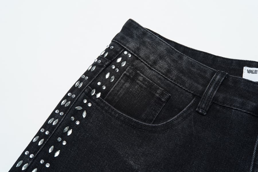 Calça Vale forever Sirens Denim Black