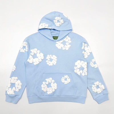 Moletom Denim Tears The Cotton Wreath Powder Blue