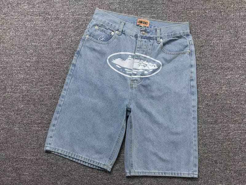 Shorts Corteiz Alcatraz Denim Washed