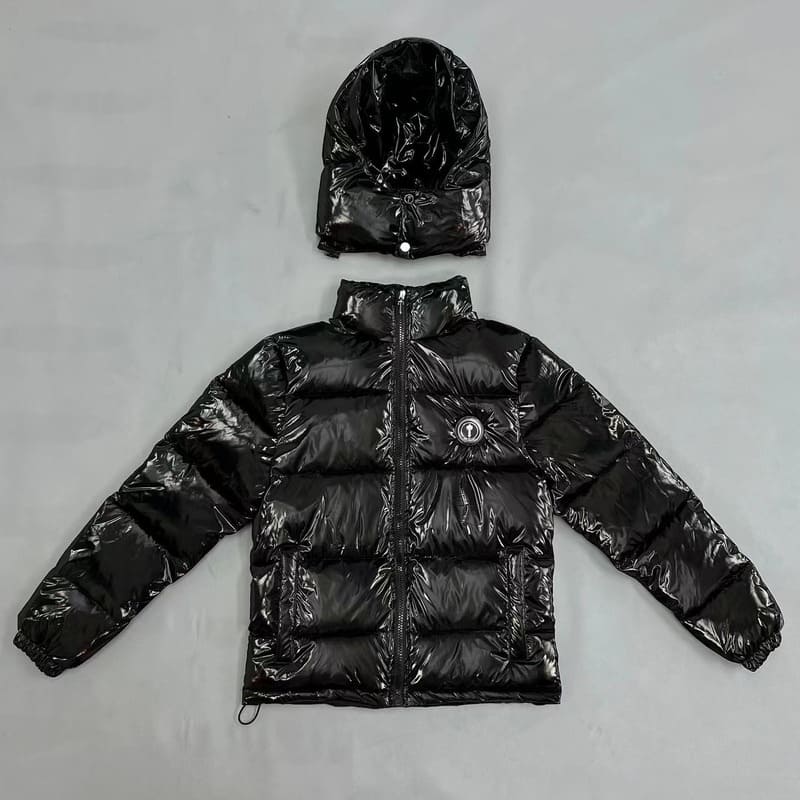 Pronta Entrega - Jaqueta Trapstar Shiny Irongate Detachable Hooded Puffer