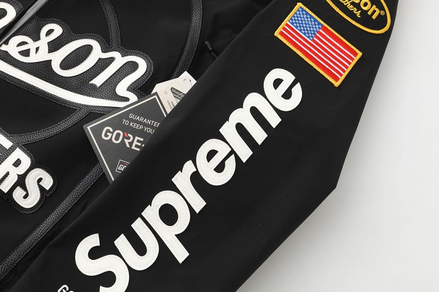 Jaqueta Supreme x Vanson GORE-TEX Shell Black
