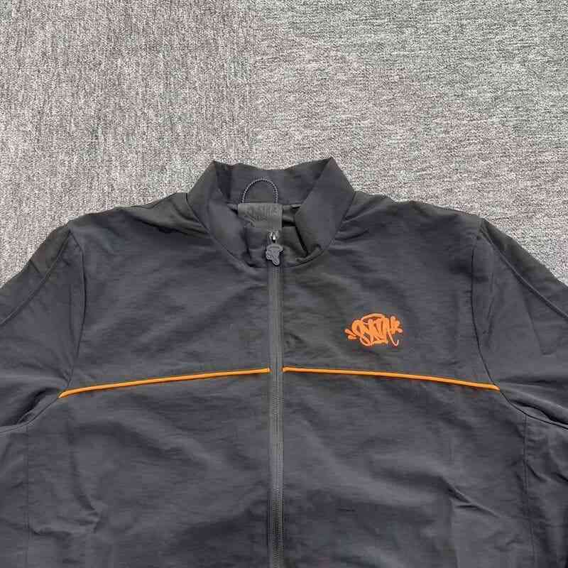 Conjunto Synaworld 'Syna Logo' Shell Black/Orange