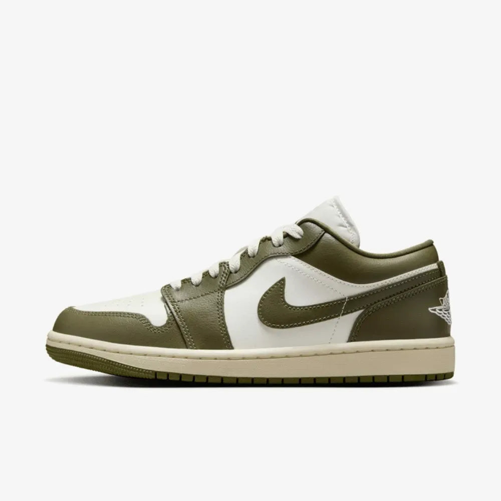 Nike Air Jordan 1 Low Sail Coconut Milk Medium Olive