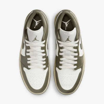 Nike Air Jordan 1 Low Sail Coconut Milk Medium Olive