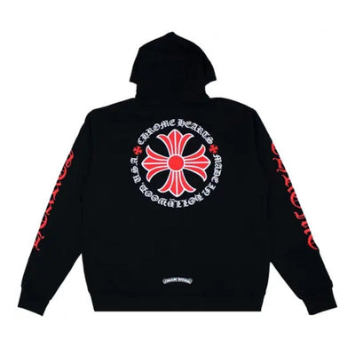 Moletom Chrome Hearts Hollywood Plus Cross Preto