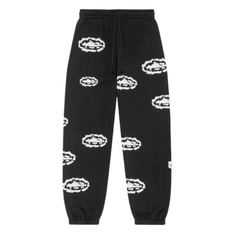 Calça Denim Tears x Corteiz Black