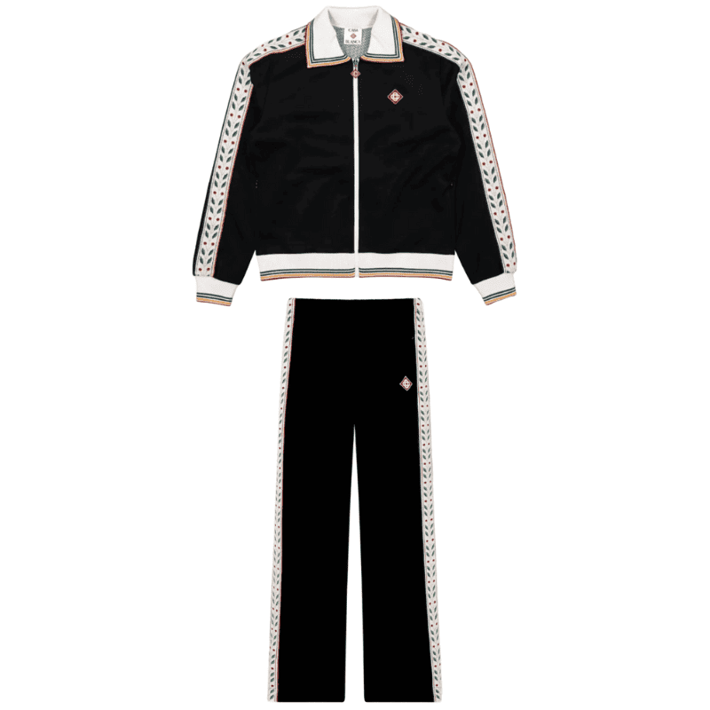 Conjunto Casablanca Sport Logo Preto