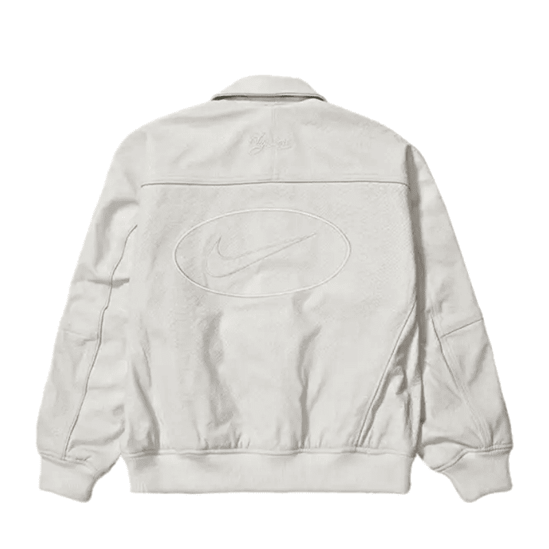 Jaqueta Supreme x Nike Varsity Branca