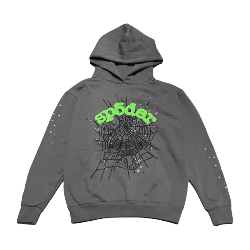 Moletom Sp5der OG Web Graphite/Green