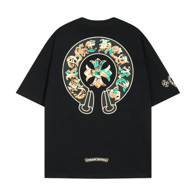 Camiseta Chrome Hearts Cemetery Cross Logo