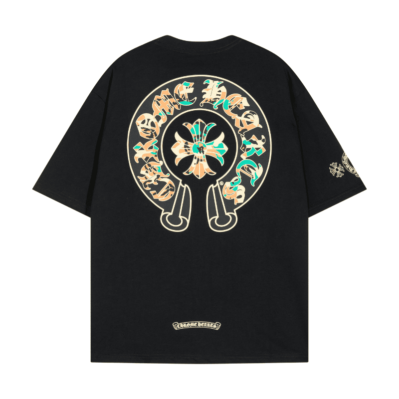 Camiseta Chrome Hearts Cemetery Cross Logo