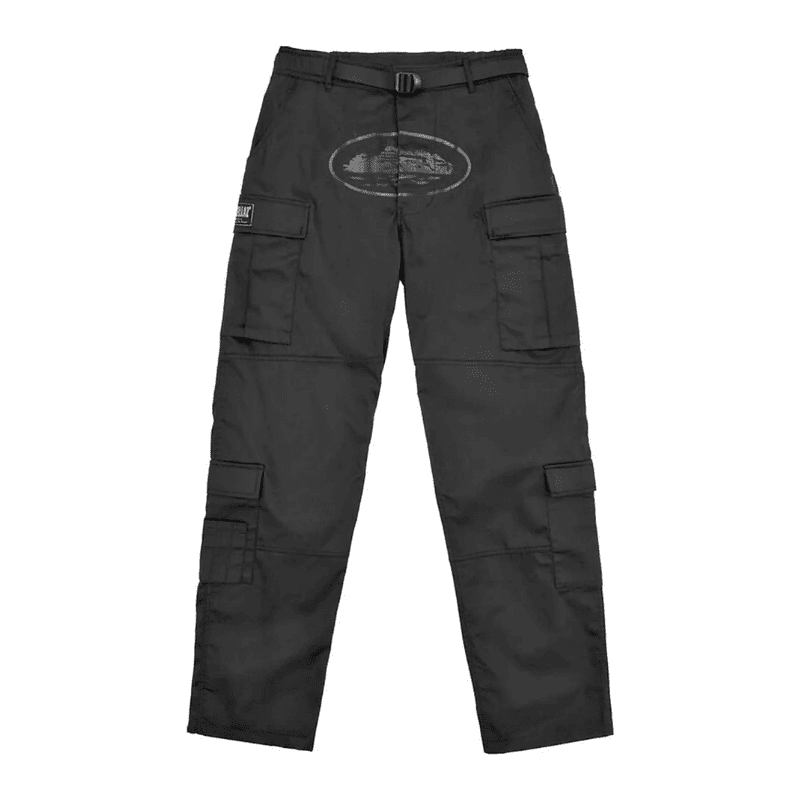 Calça Corteiz Cargo Preta