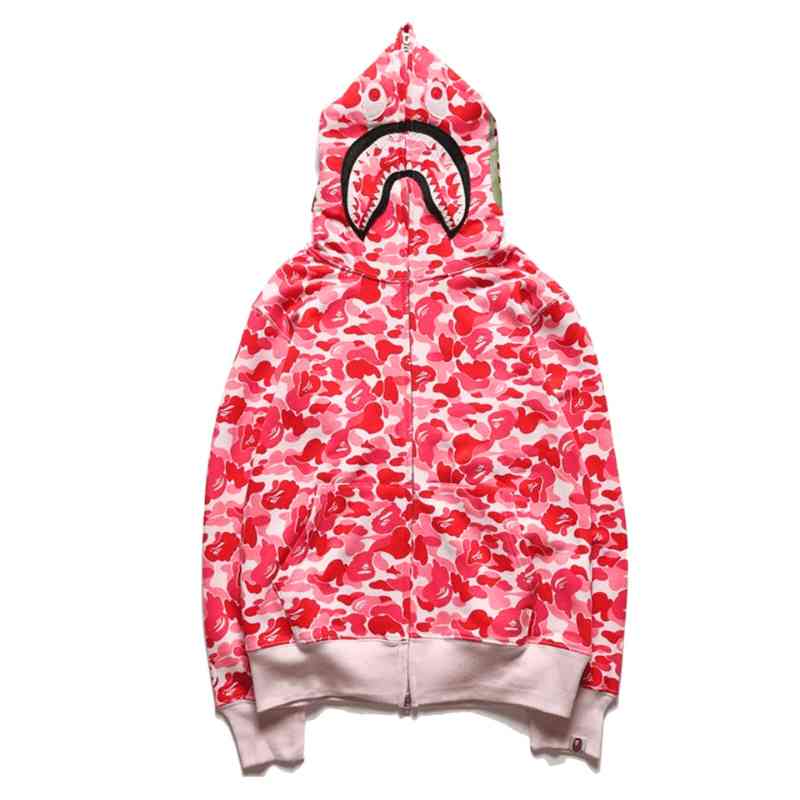 Moletom Bape Shark ABC Camo Rosa