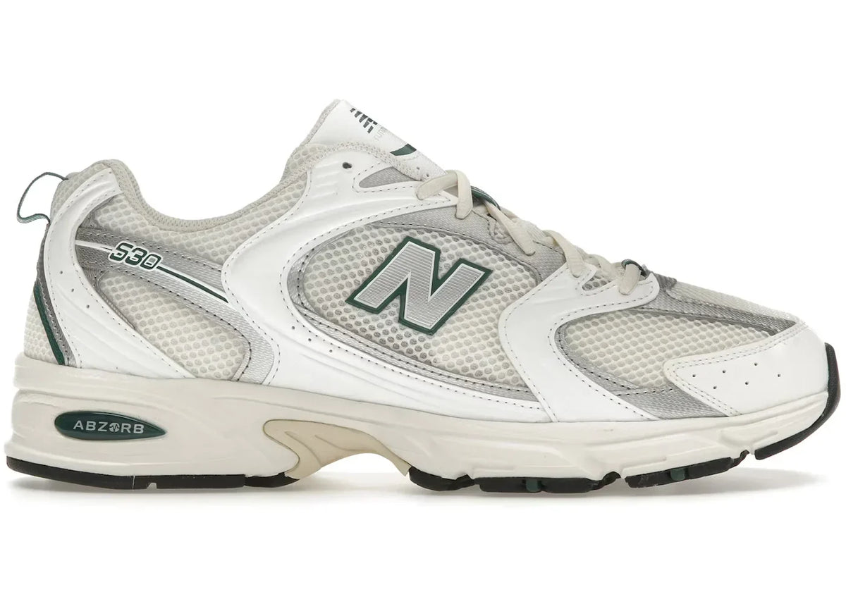 New Balance 530 Sea Salt White Marsh Green