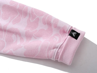 Moletom Bape x Inter Miami Camo Rosa