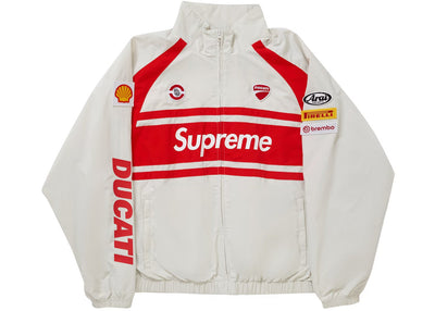 Supreme Ducati Tracksuit Light Grey (Pronta Entrega)