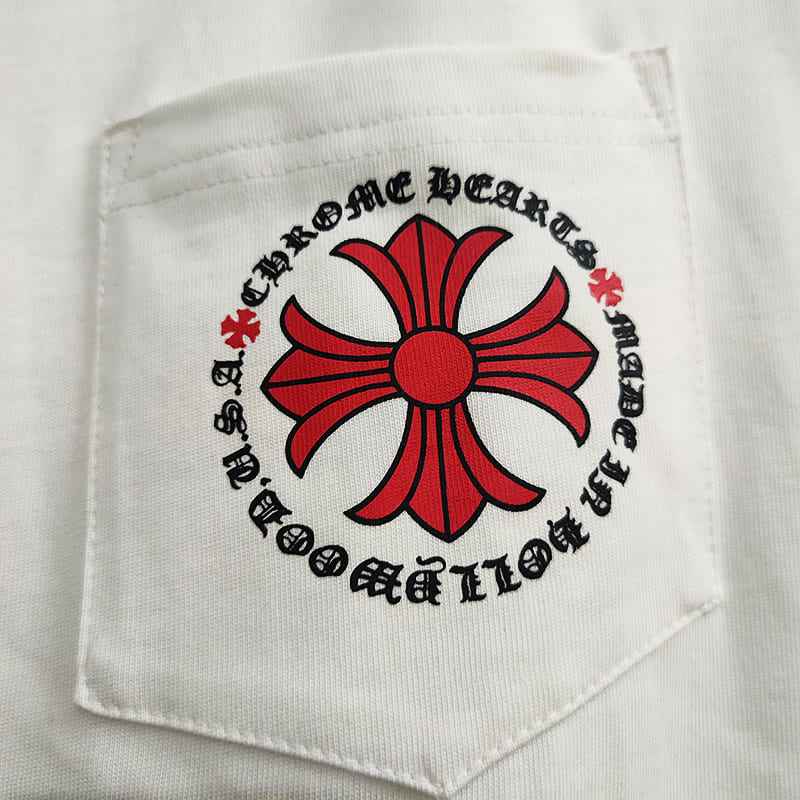 Camiseta Chrome Hearts Hollywood Plus Cross