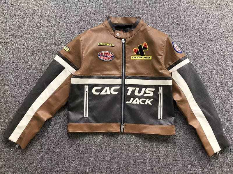 Jaqueta Travis Scott x Jordan Archaeo Brown