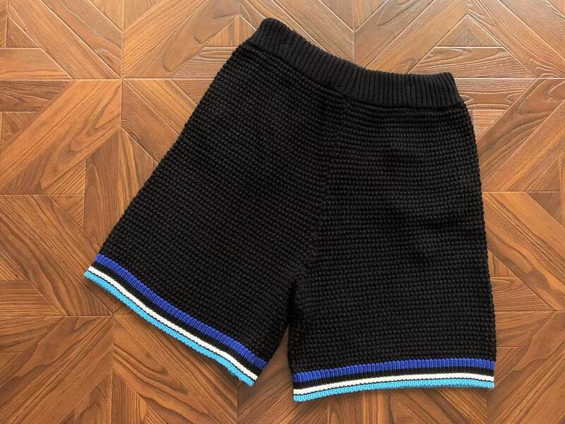 Conjunto Casablanca Crochê Gothic Preto e Azul