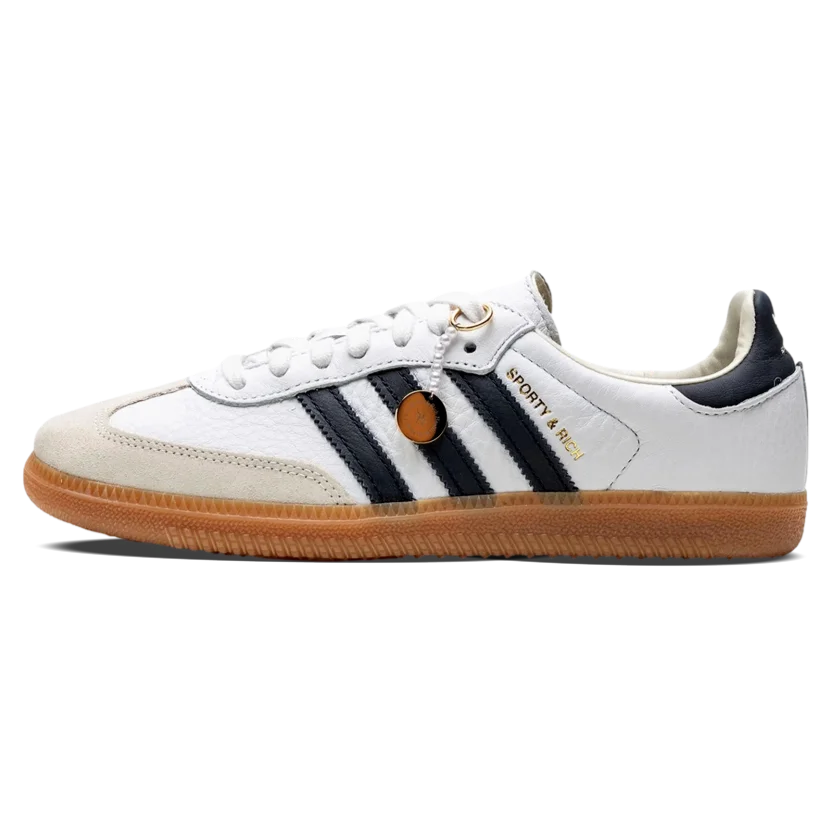 Samba OG x Sporty Rich Cloud White–Exclusivo