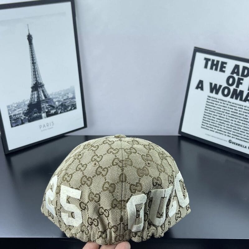 Boné Gucci GG Canvas Baseball Beige