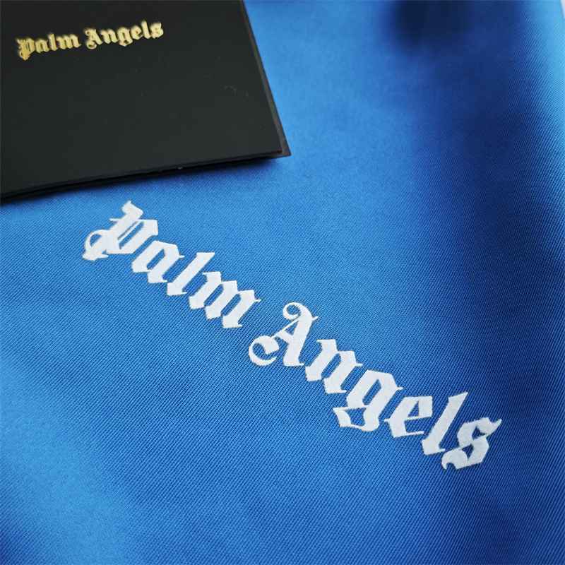 Conjunto Palm Angels Logo Tracksuit Royal Blue