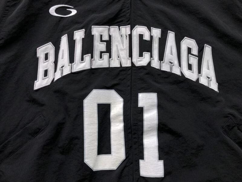 Jaqueta Balenciaga Jersey Preta