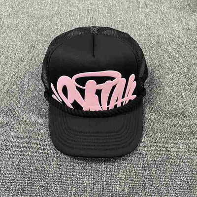 Boné Trucker SynaWorld Black/Pink
