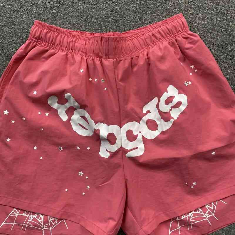 Short Sp5der OG Web Double Layer Pink
