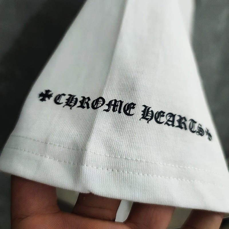 Camiseta Chrome Hearts Hollywood Plus Cross