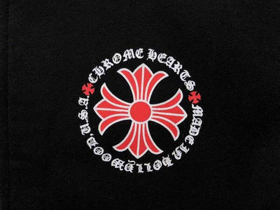 Moletom Chrome Hearts Hollywood Plus Cross Preto