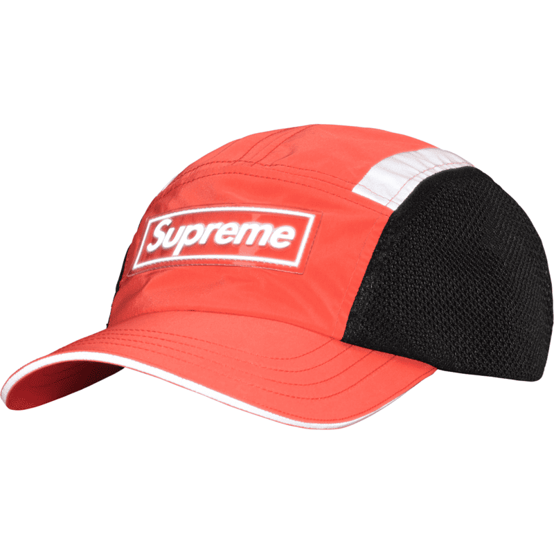 Boné Supreme Side Mesh Camp Cap 'Coral' (Reflective)