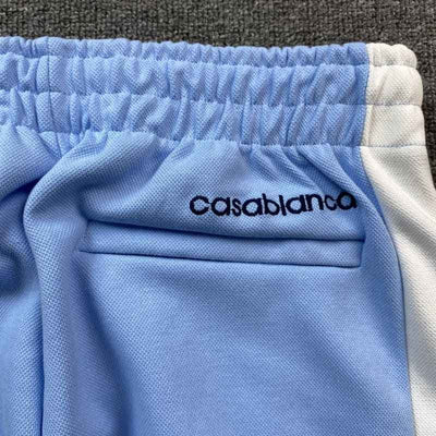 Calça Casablanca Sport Logo azul