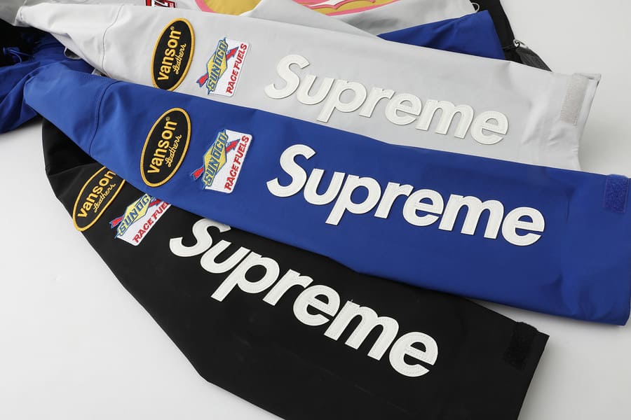 Jaqueta Supreme x Vanson GORE-TEX Shell Black