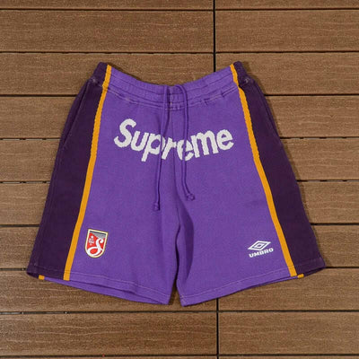 Conjunto Supreme x Umbro Zip Up Purple