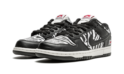 Nike SB Dunk Low Quartersnacks Zebra