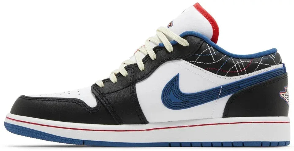Jordan 1 Low SE Industrial Blue Sashiko