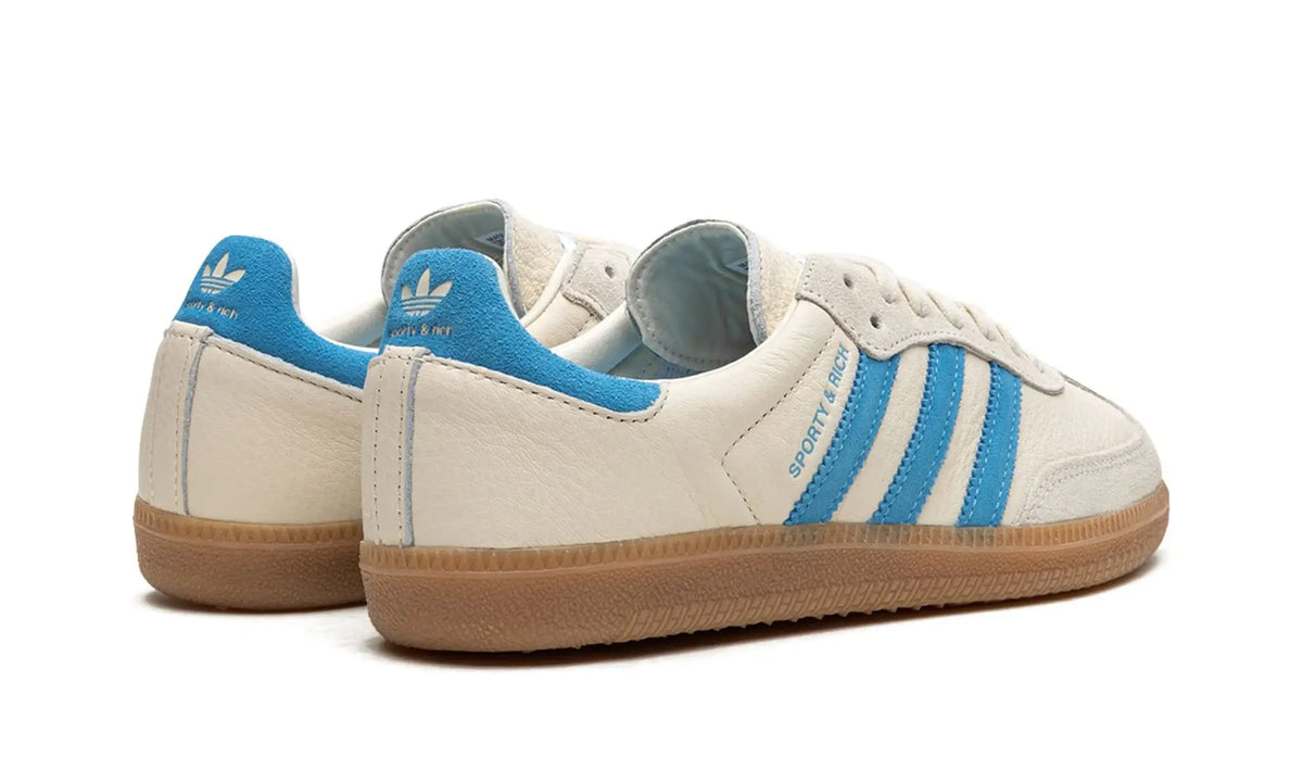 Samba OG x Sporty Rich Cream Blue–Premium